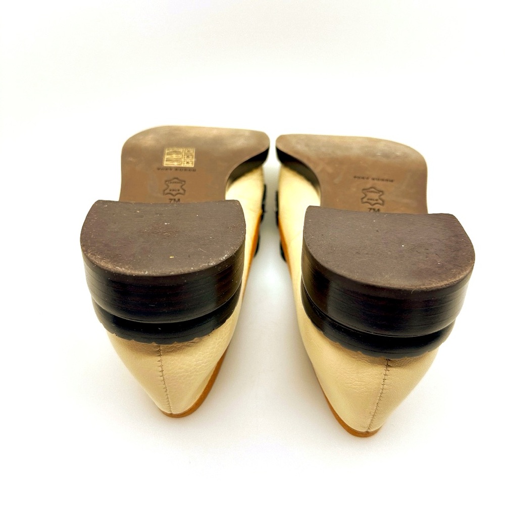 Tory Burch 70s Square Loafer 25mm Size 7
Perfect Blk/Cream/Tan Cuoio w/dust bag - Picture 16 of 17